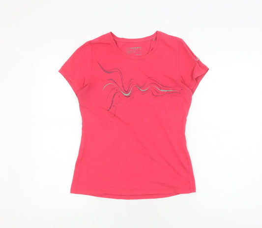 Mammut Women's Pink Basic T-Shirt Size 12