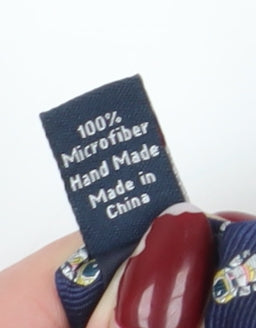 Otaa Blue Astro Print Handmade Men's Tie