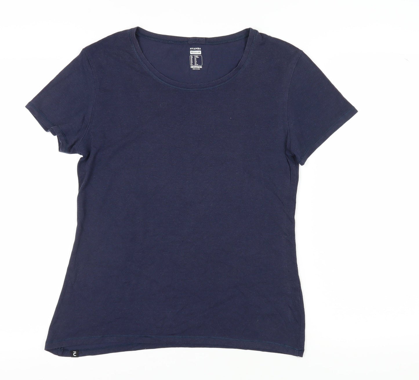 Decathlon Unisex Blue T-Shirt, M, Casual, Breathable