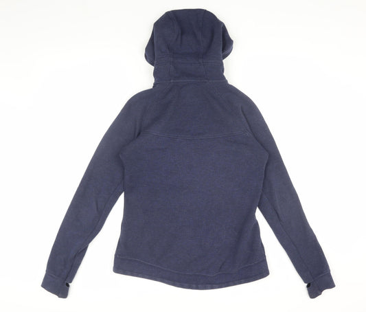 Nike Blue Unisex Full Zip Hoodie Size S - Comfortable & Stylish