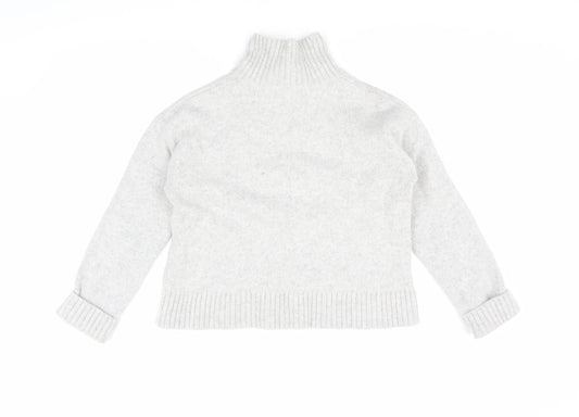 Hobbs Women's Ivory Wool Pullover Jumper M