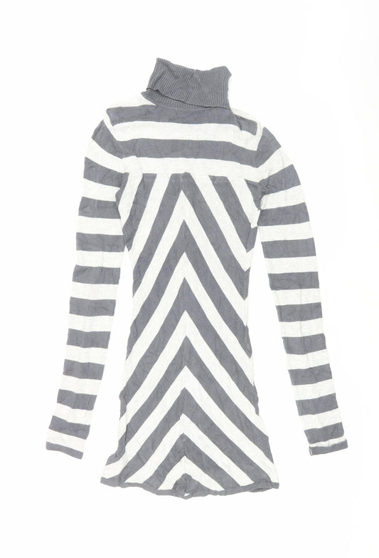 Jane Norman Women’s Grey Bodycon Dress Size 10