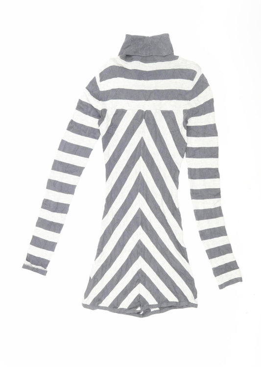 Jane Norman Women’s Grey Bodycon Dress Size 10