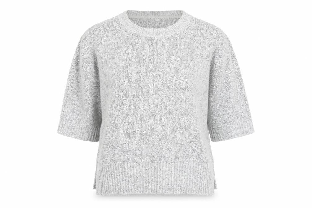 Womens UK 10 Regular White Stuff Grey Jumper Tight-Knit