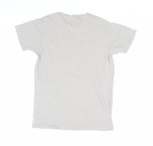 Doctor Who Unisex Grey Graphic T-Shirt - S