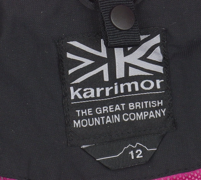 Karrimor Women's Black Parka Jacket, Size 12, Outdoor