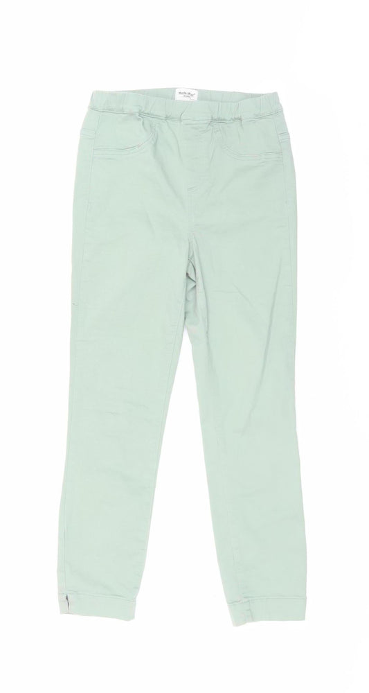 White Stuff Women’s Green Jegging, Size 8, Elastic Waist