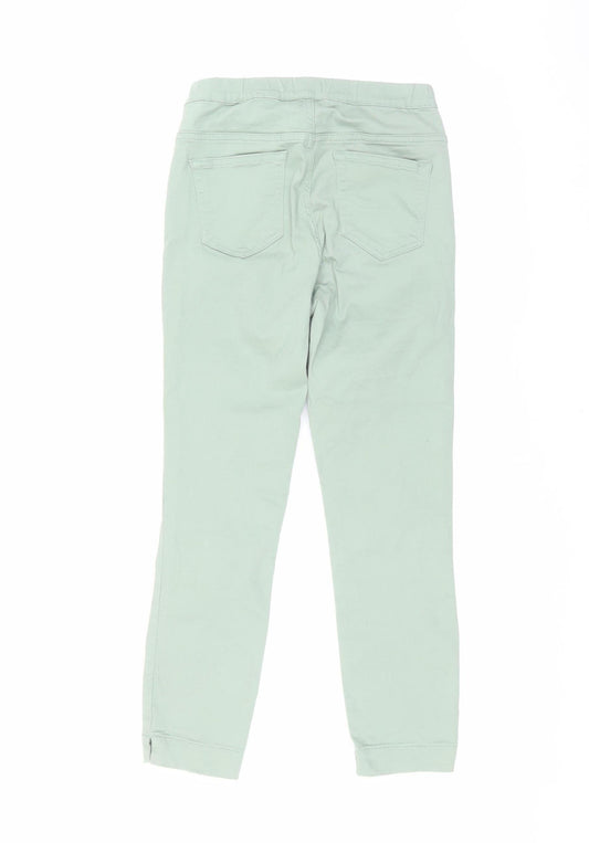 White Stuff Women’s Green Jegging, Size 8, Elastic Waist