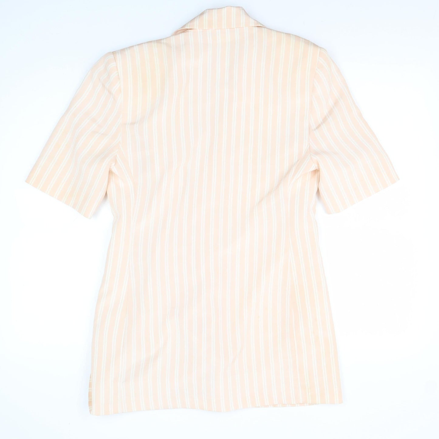 Marks and Spencer Women's Beige Striped Blazer UK 10