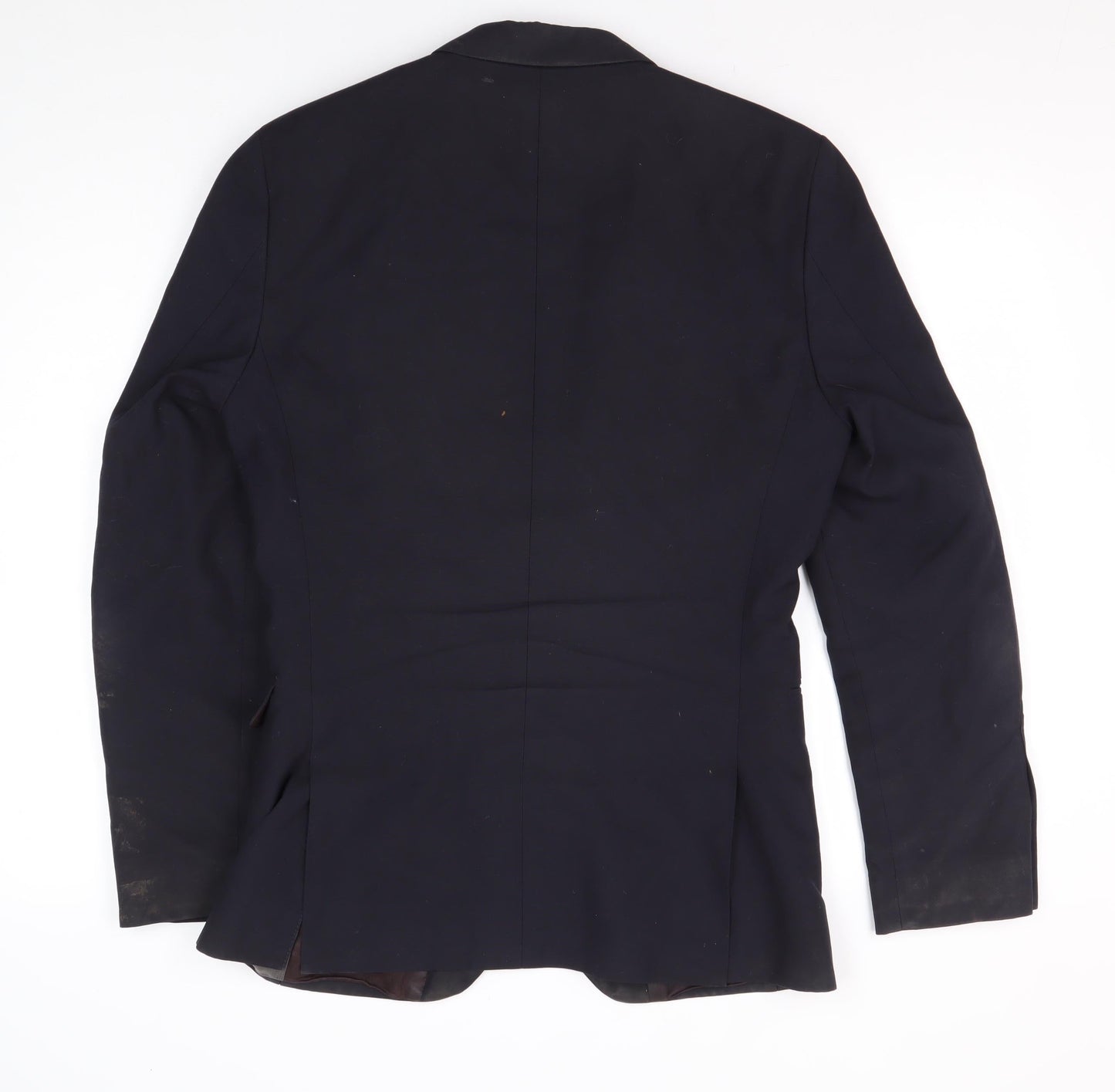Next Men's Black Blazer, Slim Fit, Size 36, Excellent