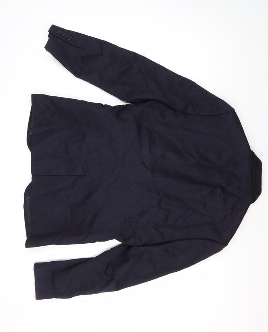 H&M Men's Black Slim Blazer Size 38R