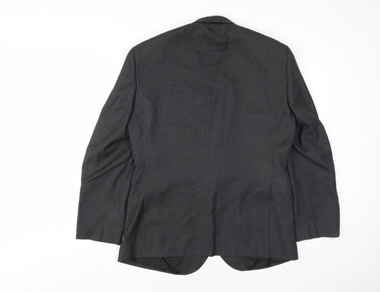 Moss Esq. Men's Black Suit Jacket Size 40S