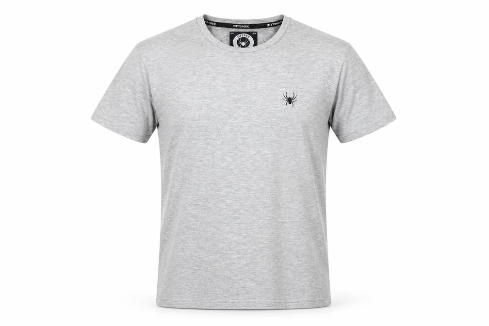 Intense Men's Grey Short Sleeve T-Shirt - Size S