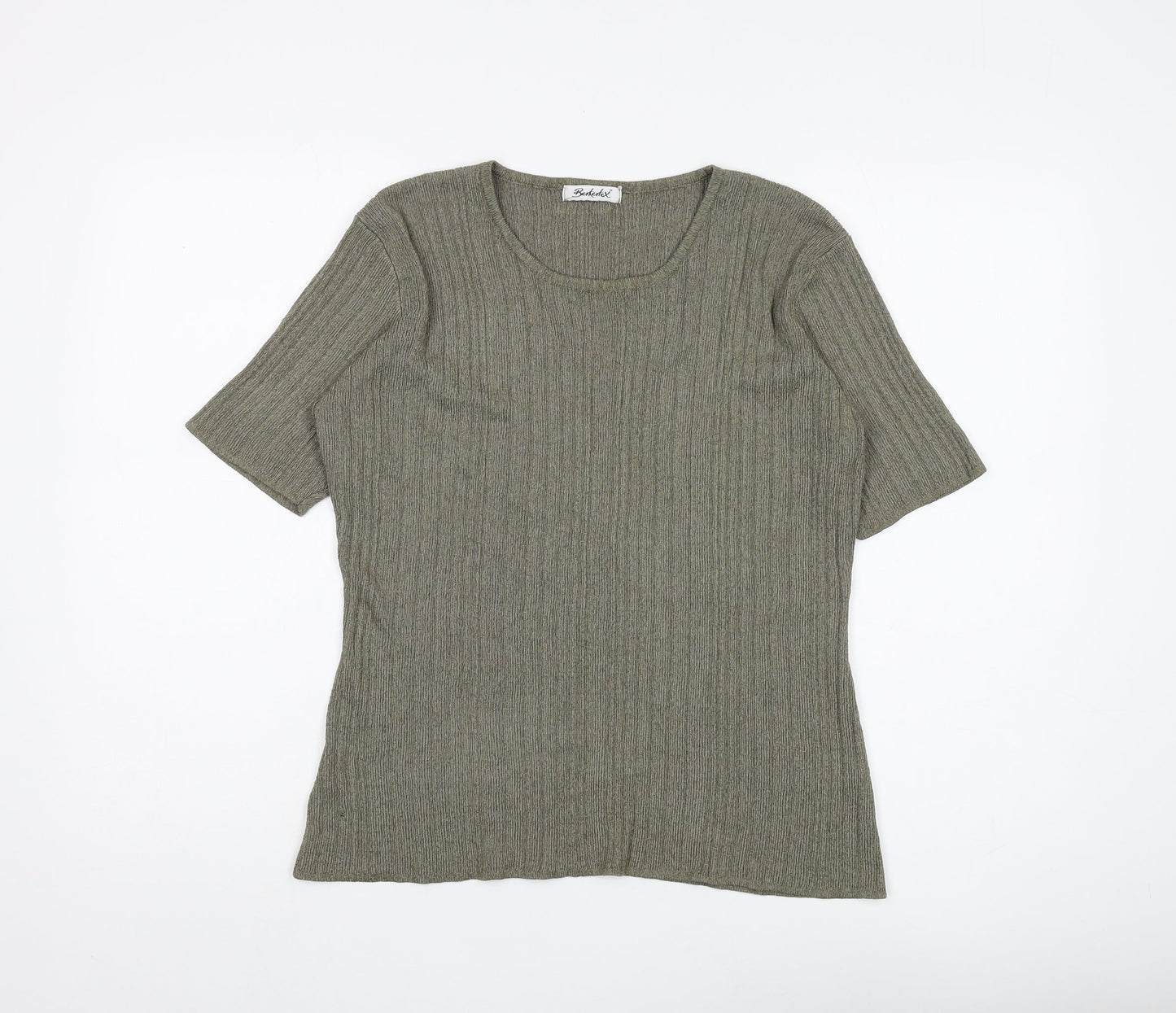 Berketex Women's Green Pullover Jumper, Size 14-16
