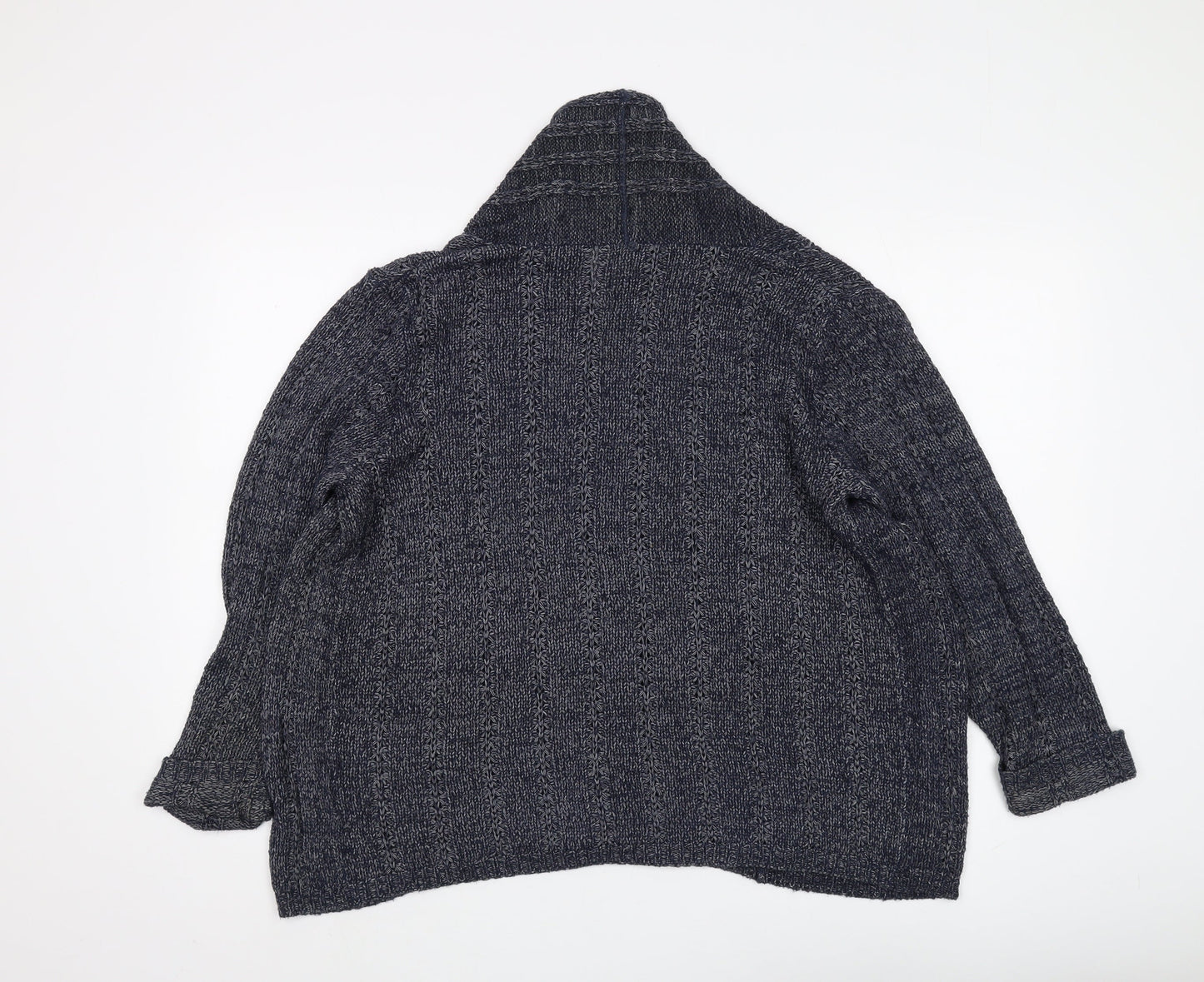 Marks and Spencer Women's Blue Cardigan, Size 12