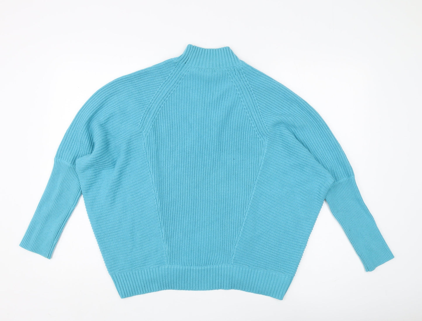 Sonder Studio Women's Blue Jumper, Size 10, Mock Neck
