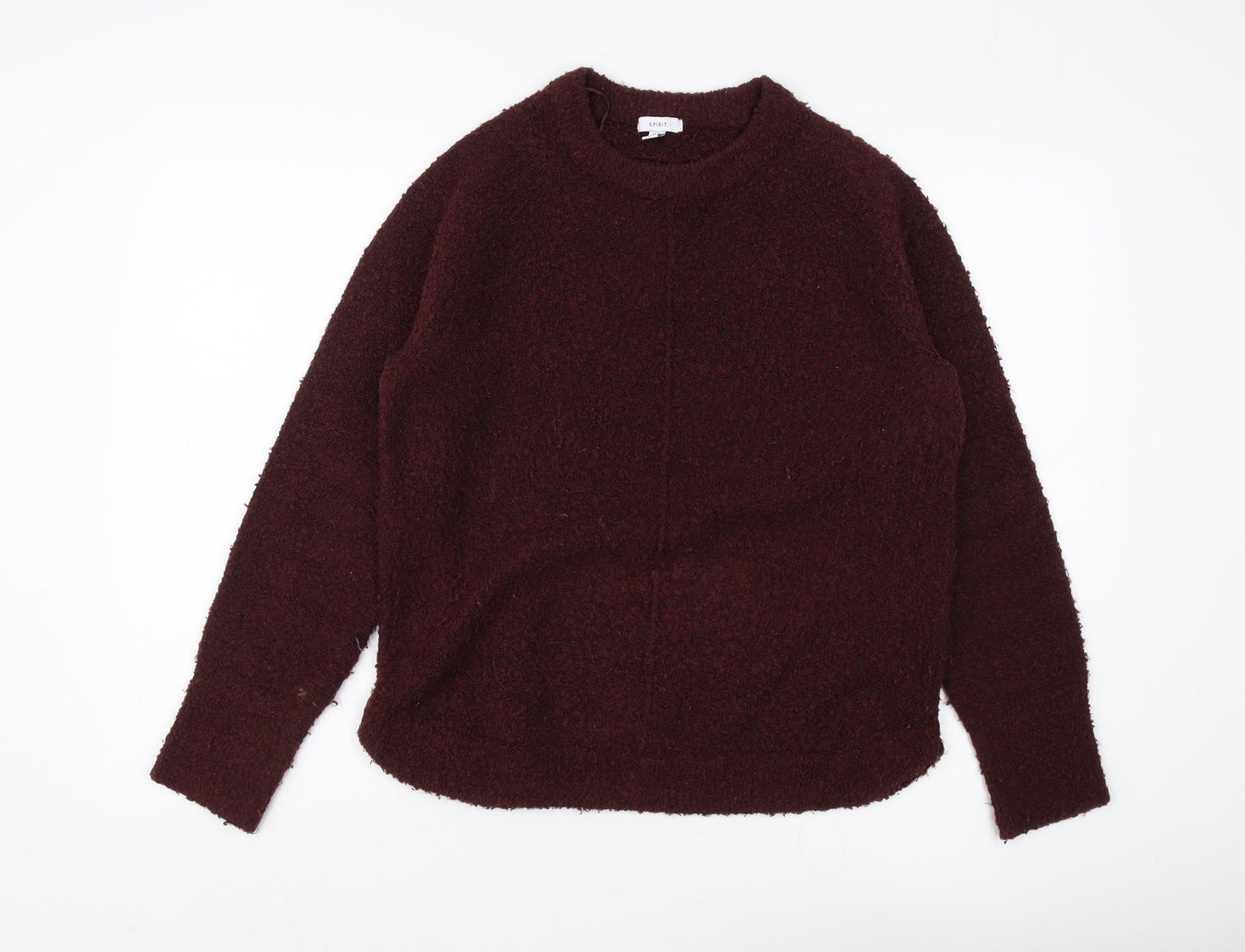 Spirit Women's Purple Crew Neck Pullover Jumper Size 10