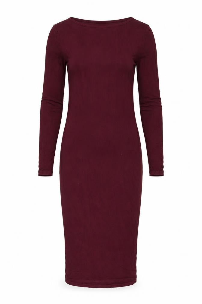 Topshop Women's Red Bodycon Dress Size 8