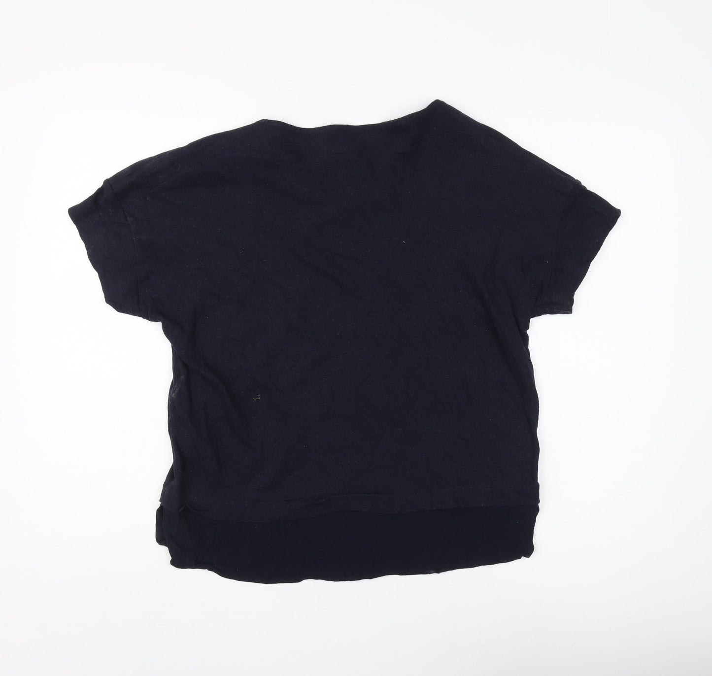 Esprit Women's Black L Basic Cotton T-Shirt