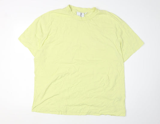 Collusion Men's Yellow 2XL Crew Neck T-Shirt