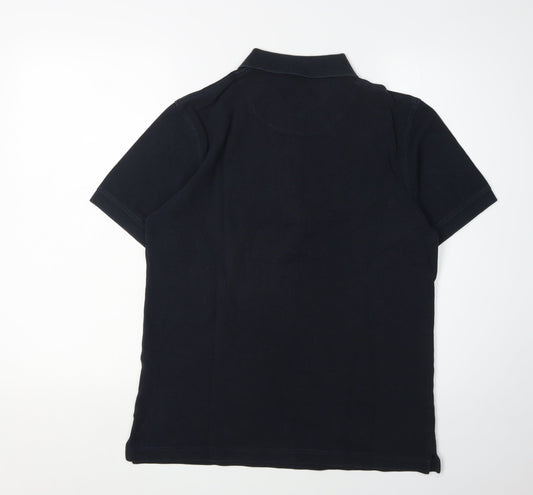 Lyle & Scott Men's Black Polo, Size M, Casual Wear