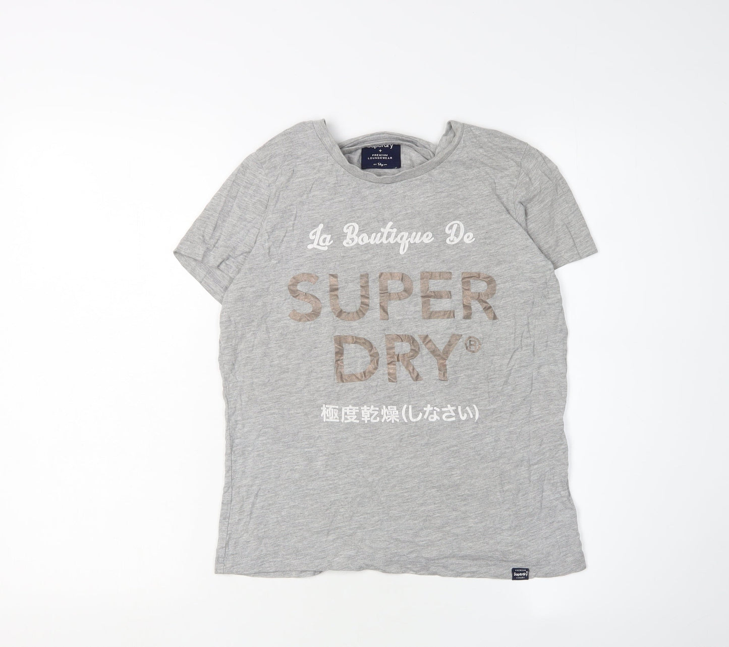 Superdry Women's Grey Logo Nightshirt Size 12