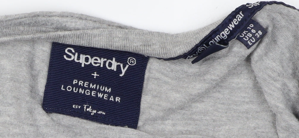 Superdry Women's Grey Logo Nightshirt Size 12