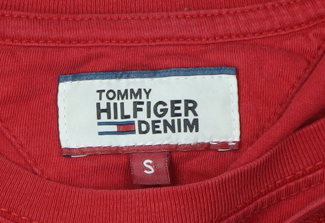 Tommy Hilfiger Men’s Red Graphic T-Shirt S
