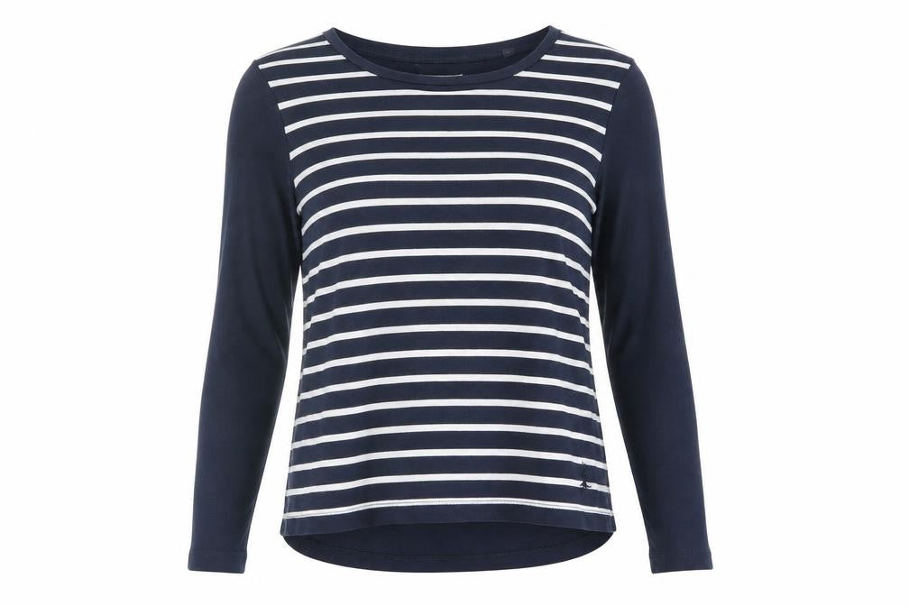 Womens UK Size 6 Jack Wills Blue Cotton Blend T-Shirt