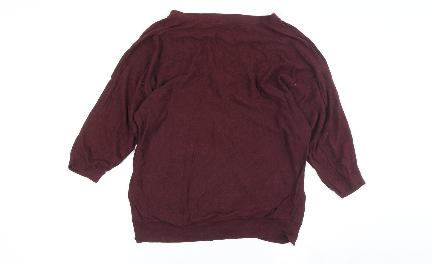 H&M Women’s Red V-Neck Cardigan S
