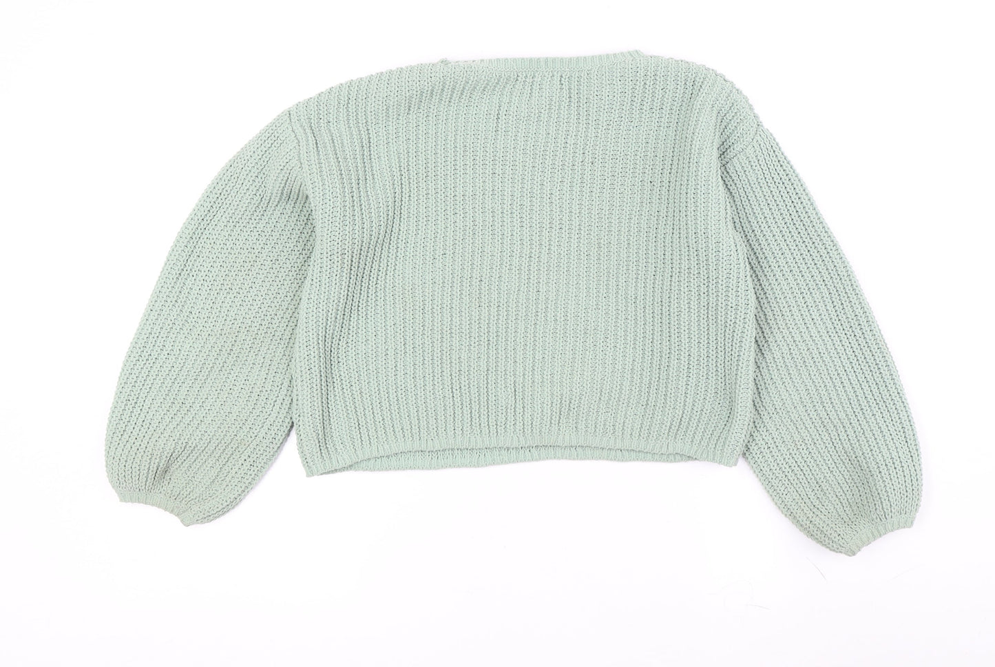 H&M Women's Green Pullover Jumper Size M