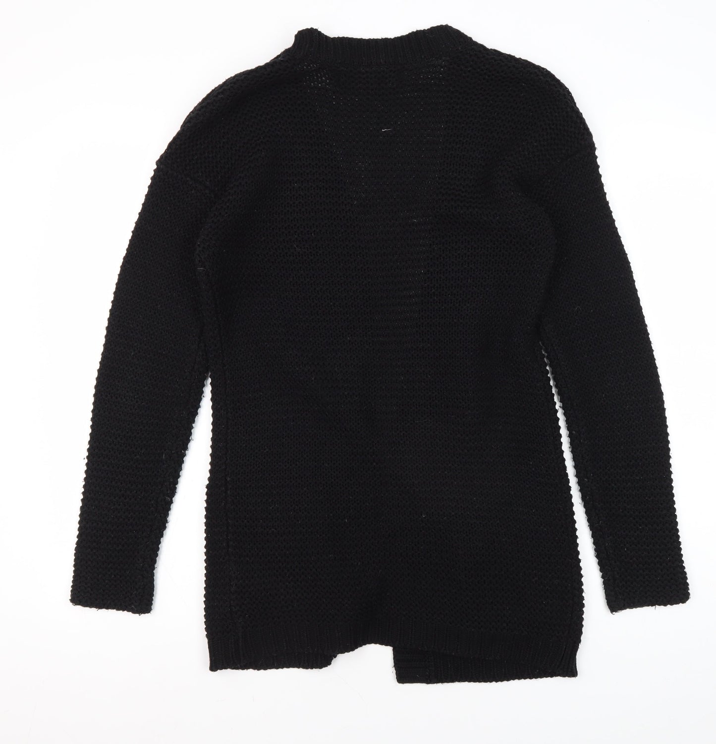 Vero Moda Women's Black XS Cardigan Chunky Knit