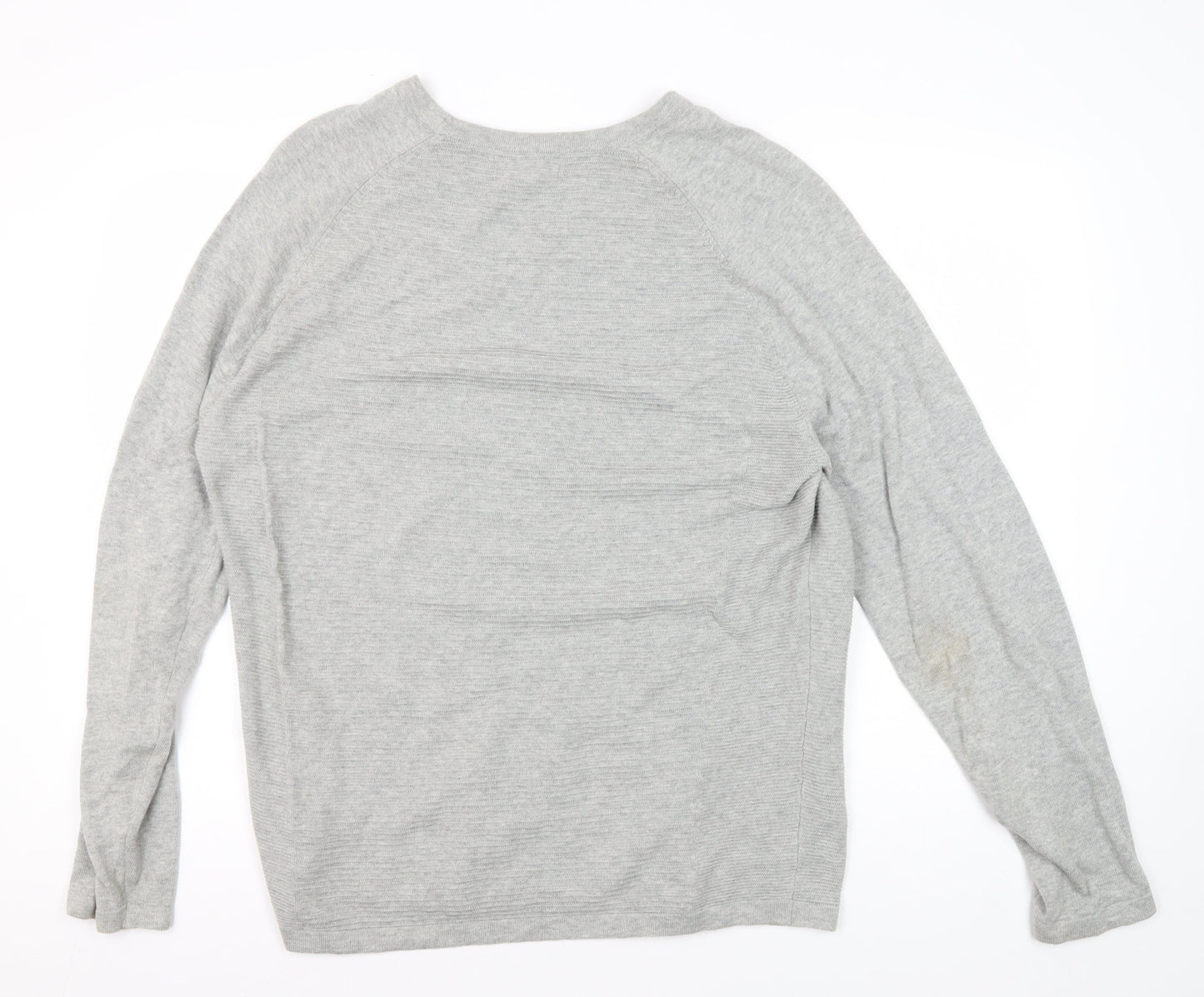 Red Herring Grey Men's Large Pullover Jumper