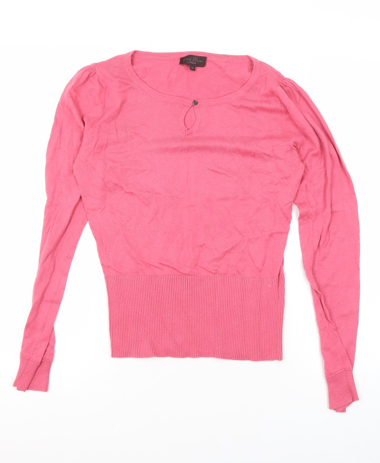 Great Plains Women's Pink Pullover Jumper, M