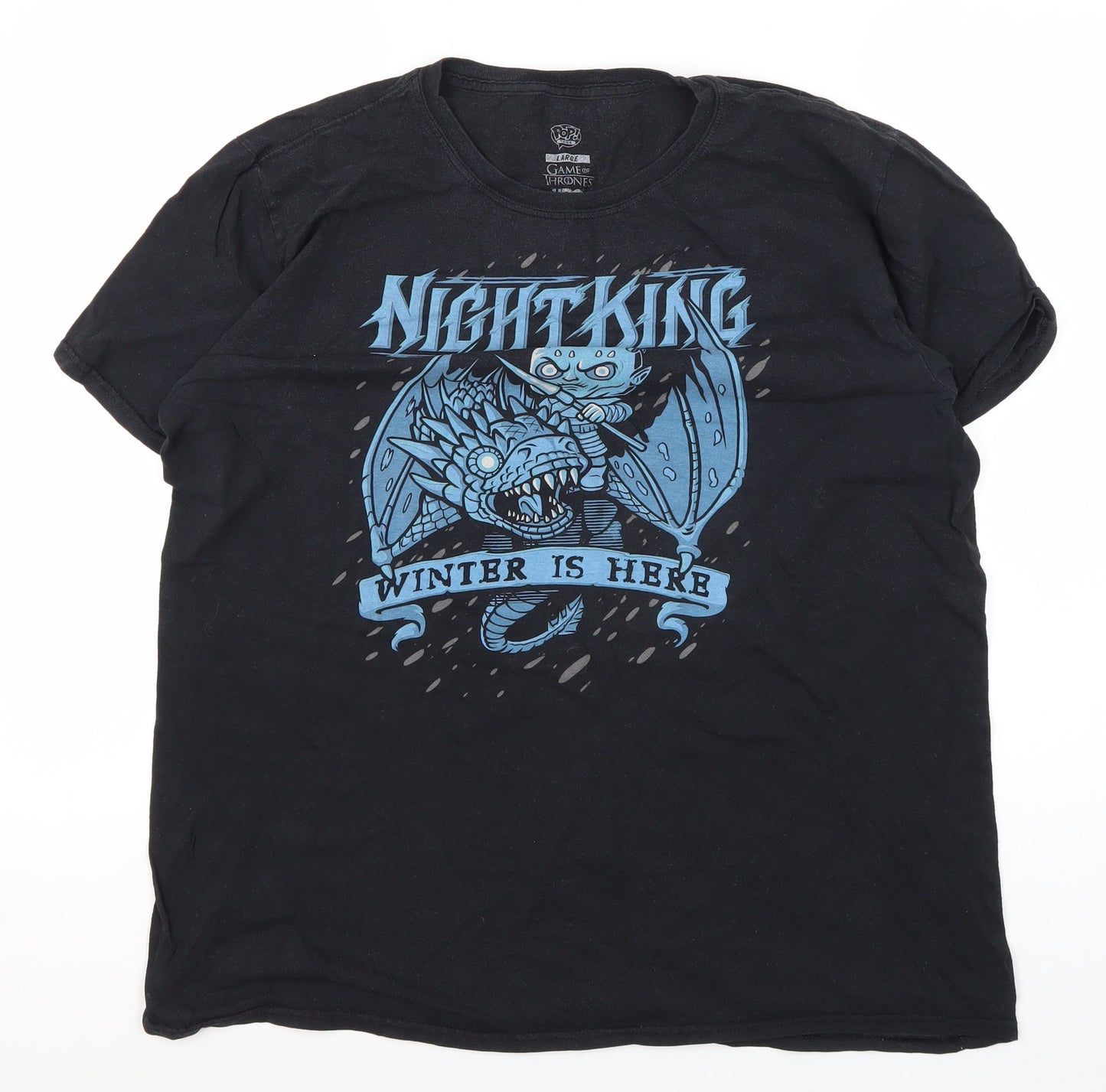 Game of Thrones Men's Black L Graphic T-Shirt