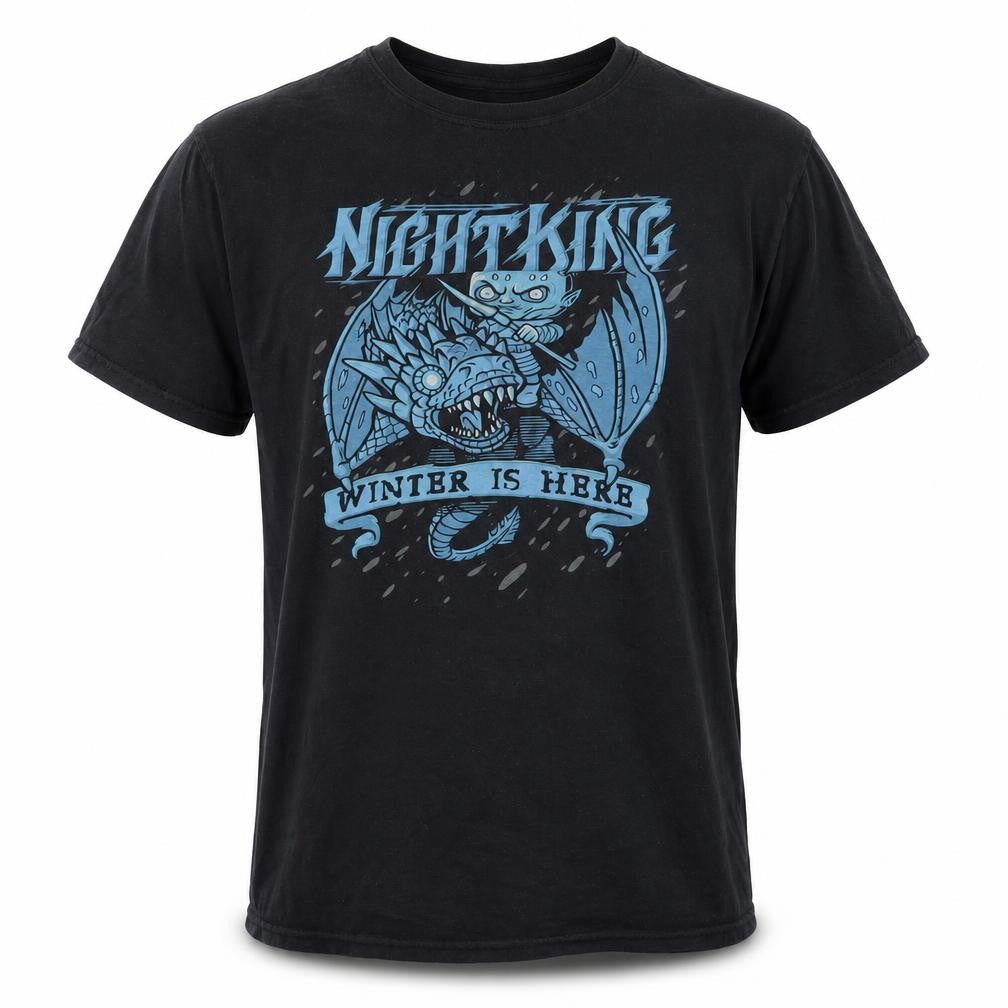 Mens UK Size L Game Of Thrones Black  Cotton T-Shirt