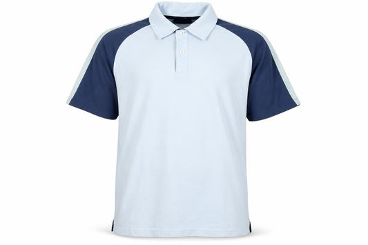 Marks and Spencer Men's Blue Polo Large Short Sleeve