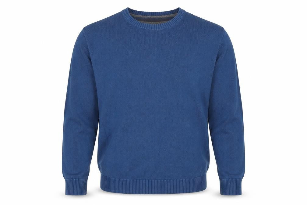 Marks and Spencer Men's Blue XL Pullover Jumper