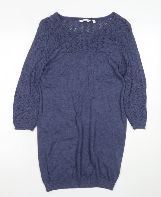 Fat Face Women's Blue Pullover Jumper Size 12