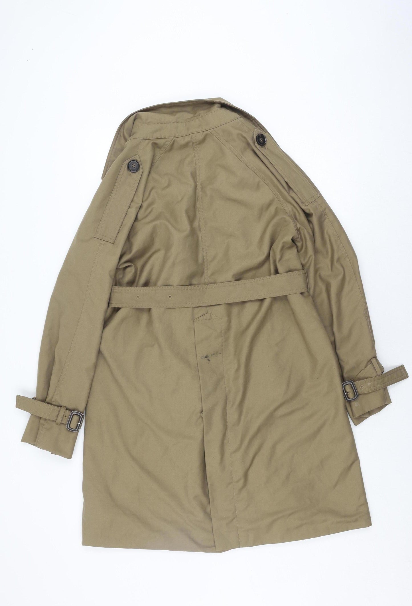 Xiaoyi Women's Brown Trench Coat, Size S, Classic Style