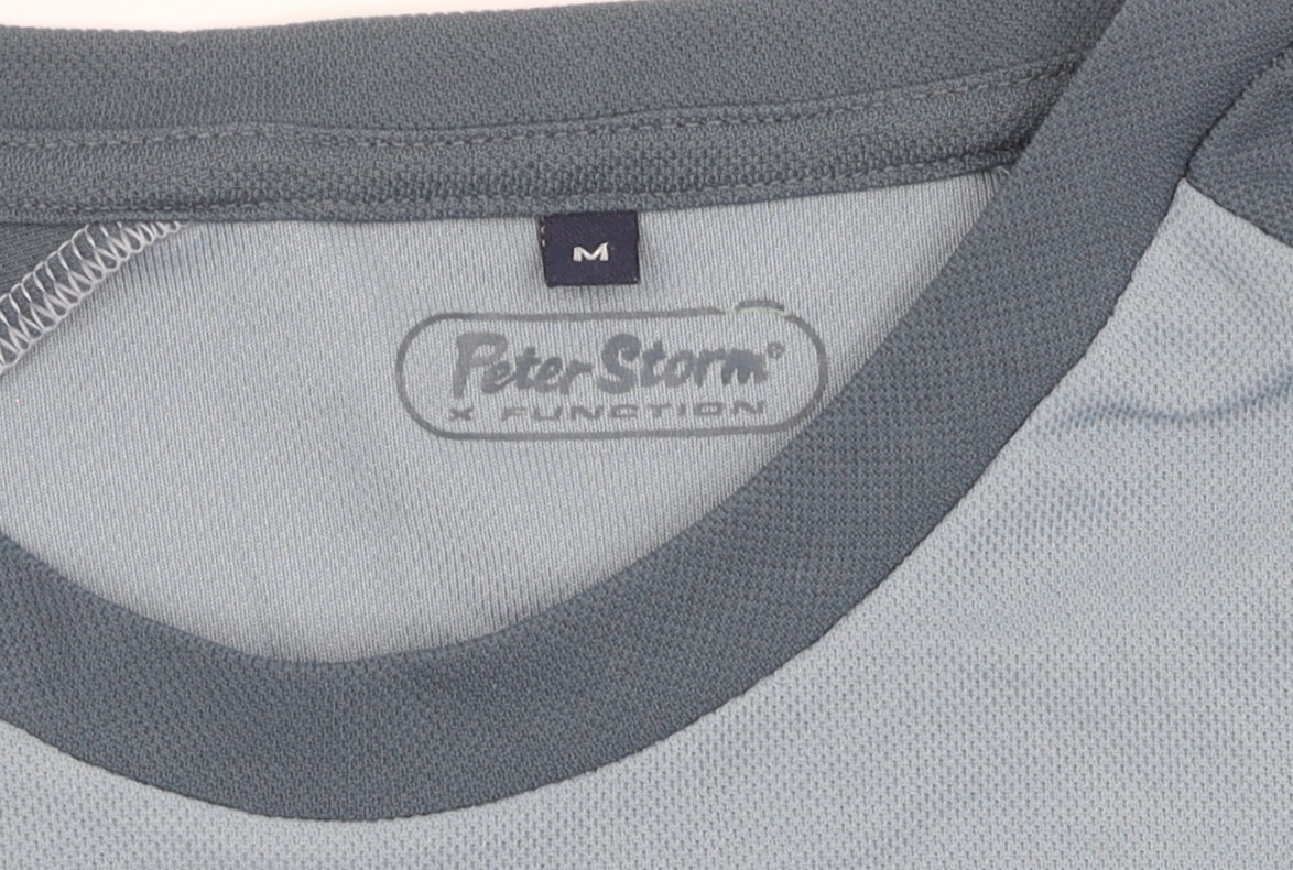 Peter Storm Men's Blue T-Shirt M Regular Fit Activewear