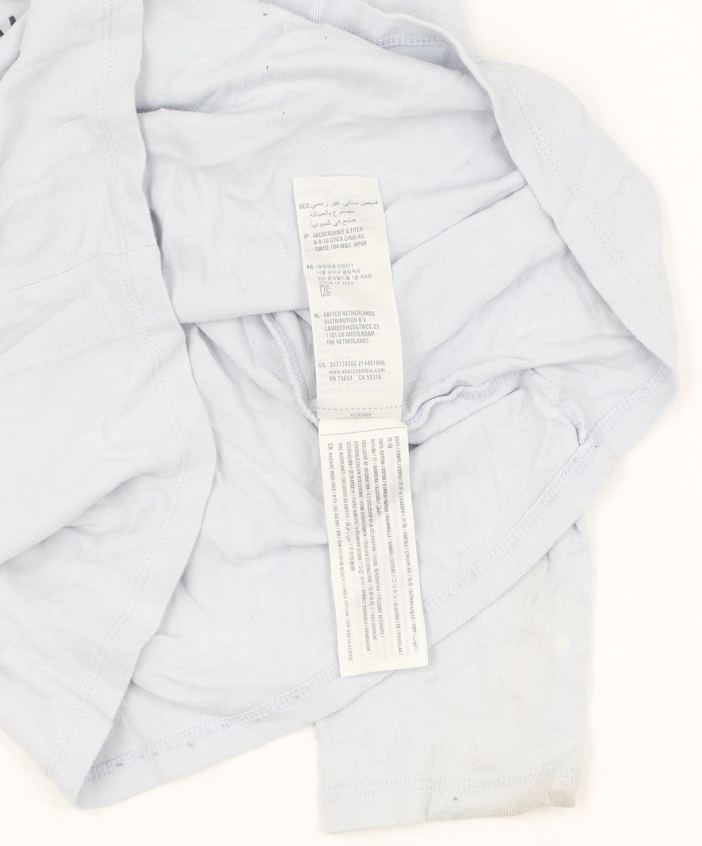 Hollister Women’s Blue Long Sleeve T-Shirt