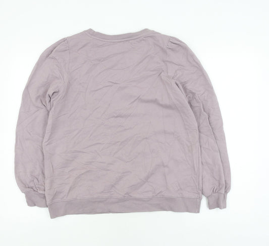 Fat Face Women's Purple Pullover Sweatshirt Size 12