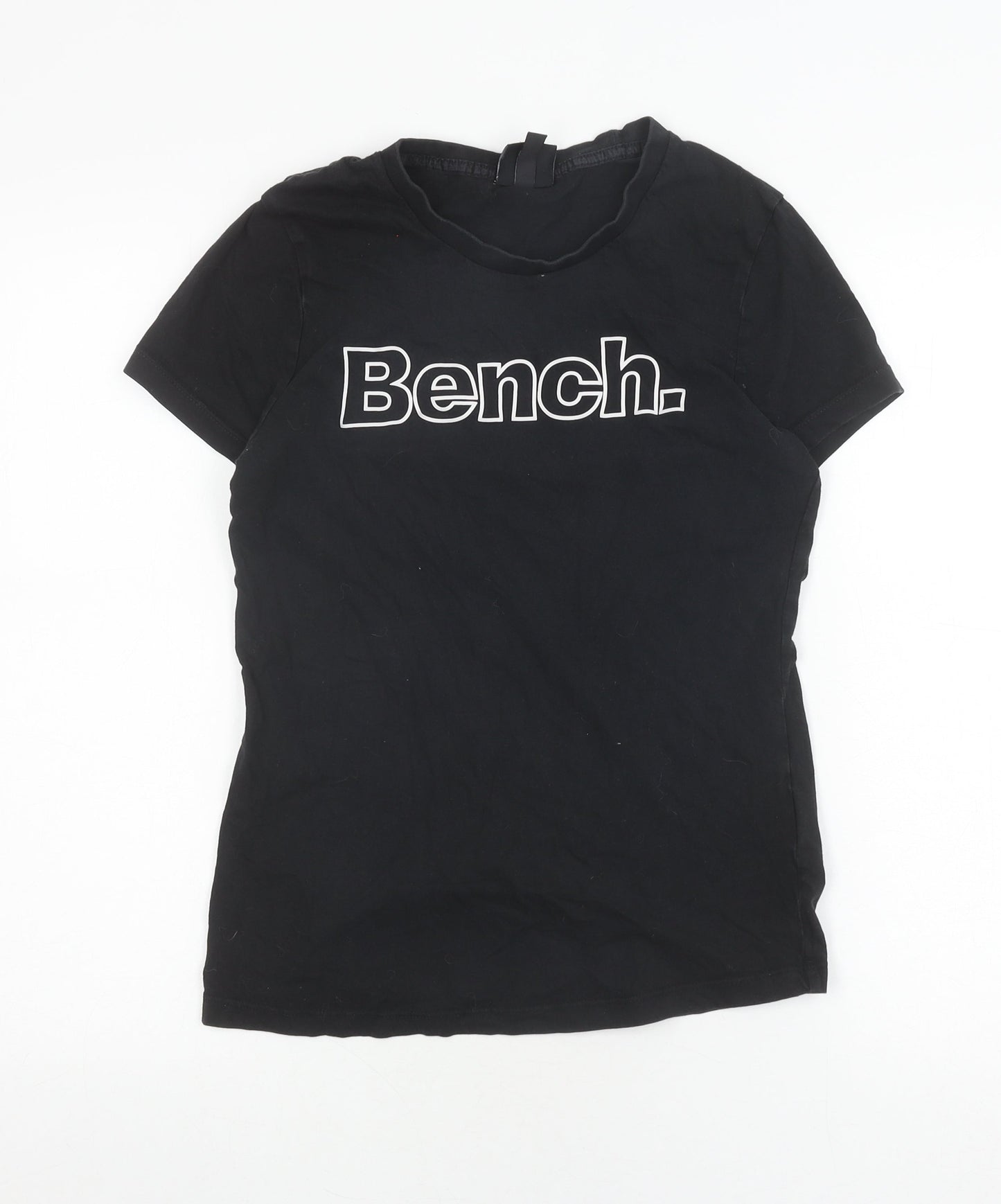 Bench Women's Black Basic T-Shirt L Casual