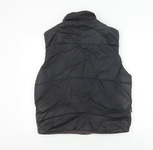 Result Men's Black Puffer Waistcoat, M - Outdoor Casual
