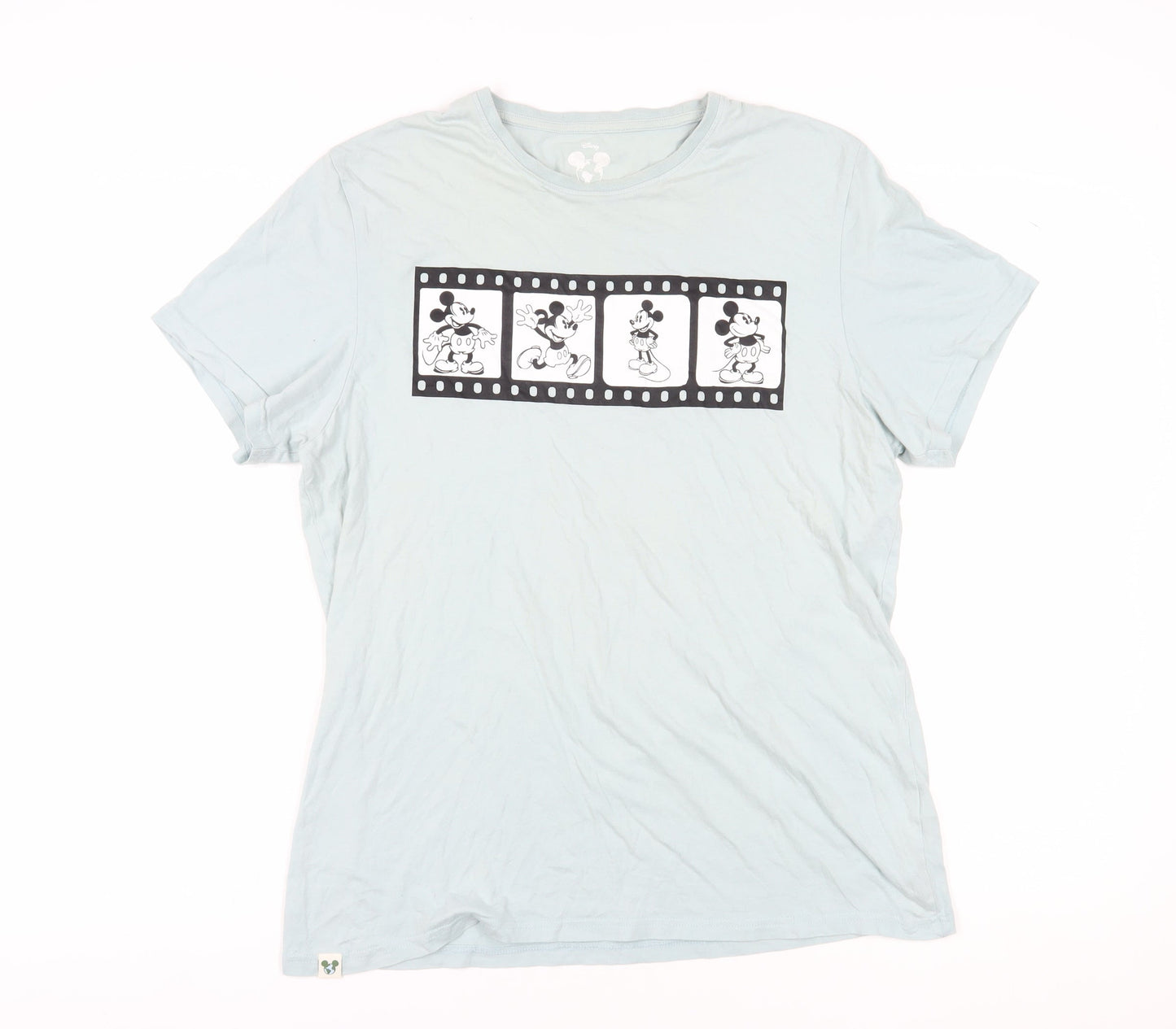 Disney Unisex Blue XL T-Shirt, Cartoon Jersey Style