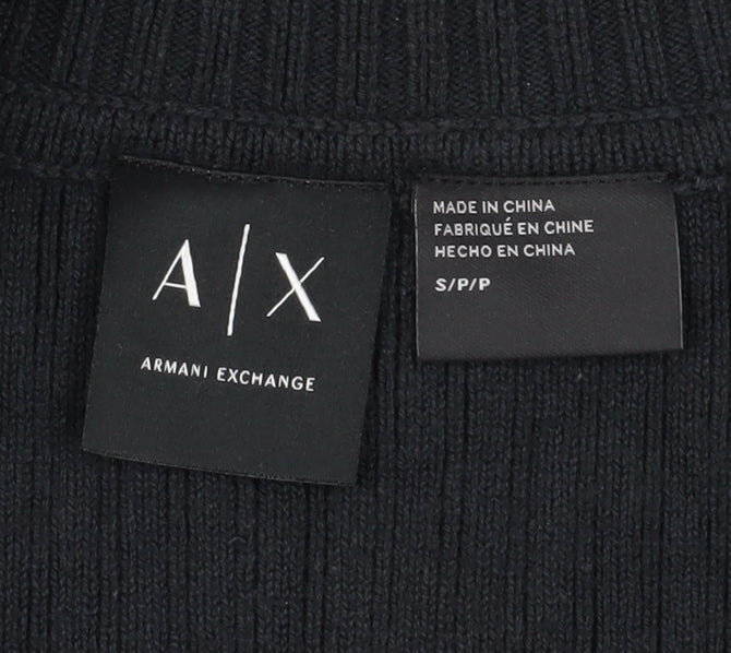 Armani Exchange Men’s Black Full Zip Jumper - S