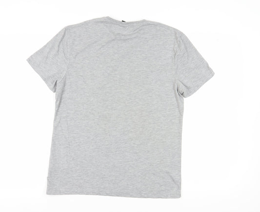 Star Wars Men's Grey Christmas T-Shirt M