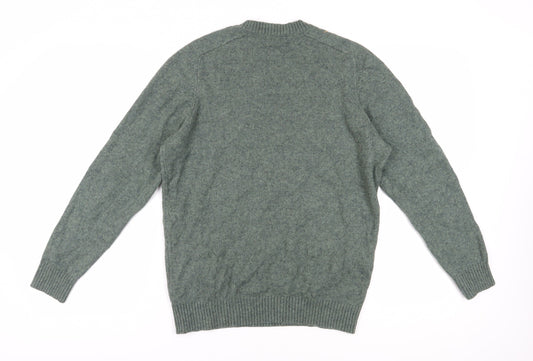 Dressmann Men's Green XL Pullover Jumper