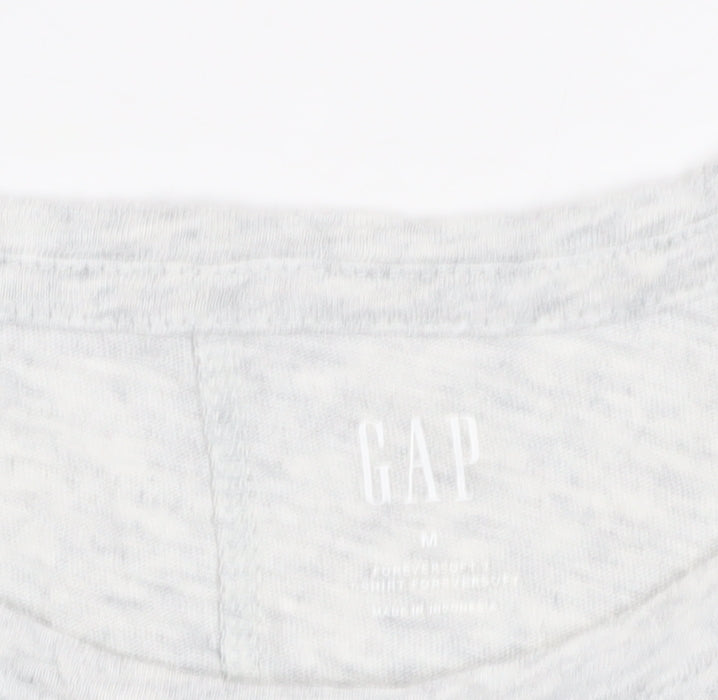 GAP Women's Grey T-Shirt, M, Basic Casual Style